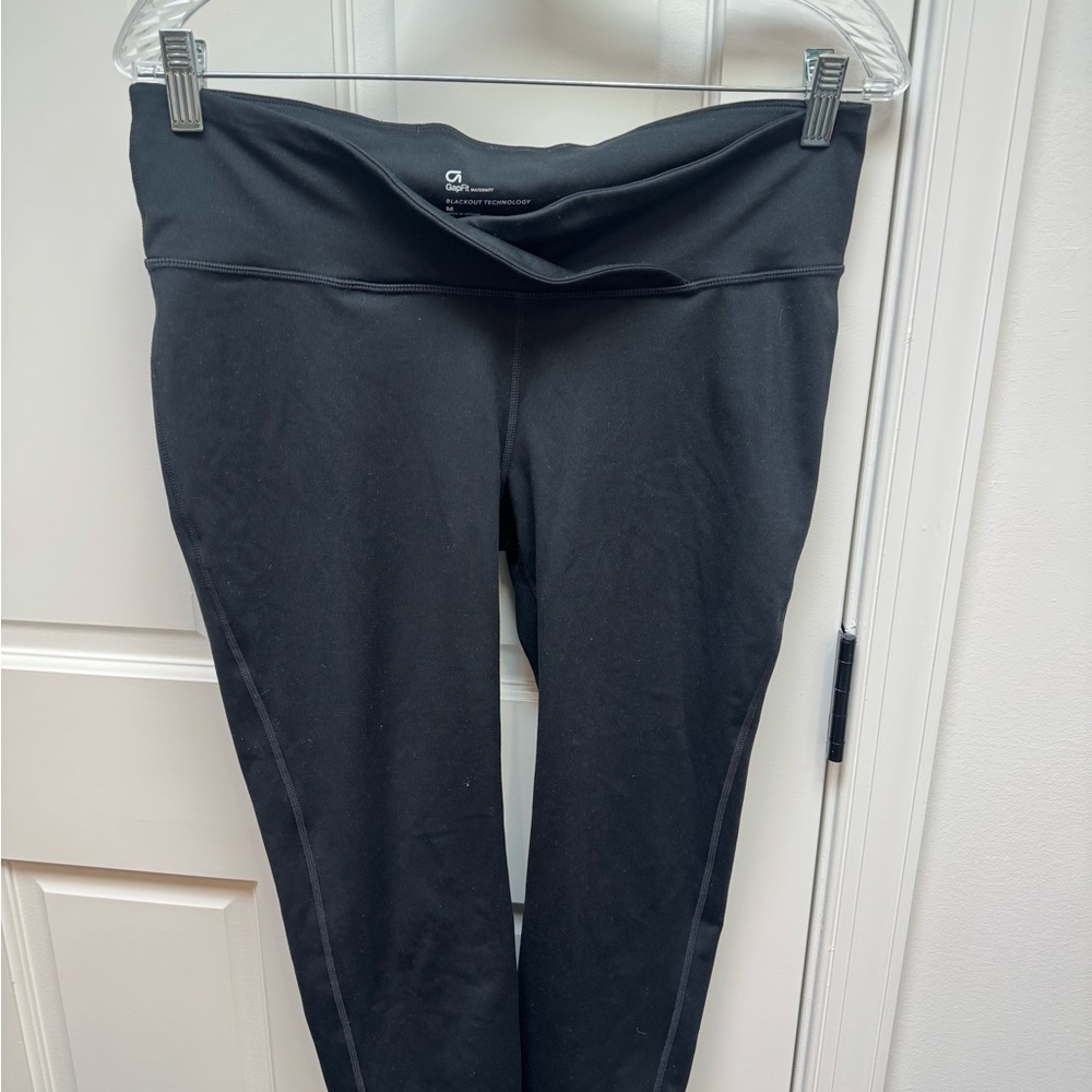 GAPFit Maternity Black Leggings